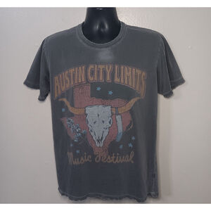 Austin City Limits ACL Fest Large Band T-shirt 2023 Concert Tour Distressed